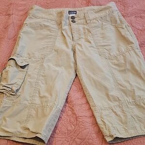 Patagonia Beige/Tan Bike Shorts